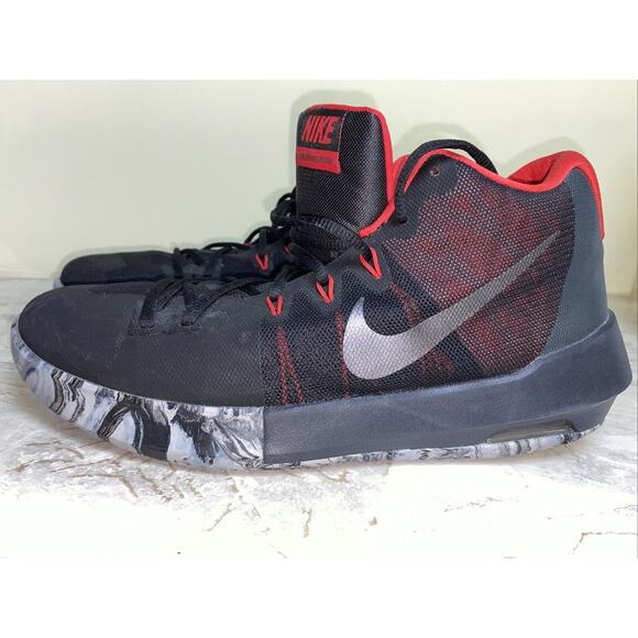 Nike Size Men’s 11.5‎ Black/Grey/ Red Air Integrate - Picture 1 of 8